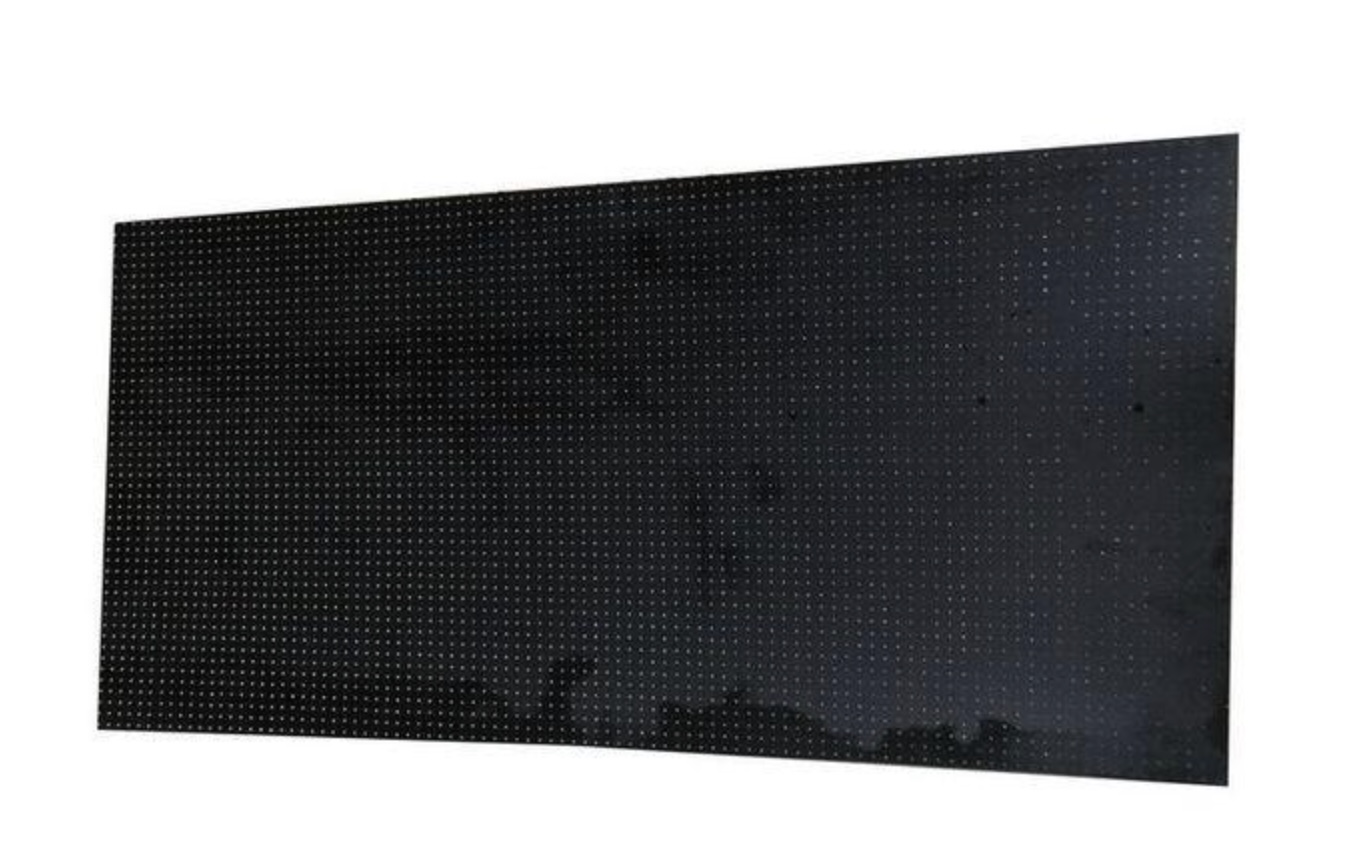 黑色洞洞板118.5x40cm，厚度9mm