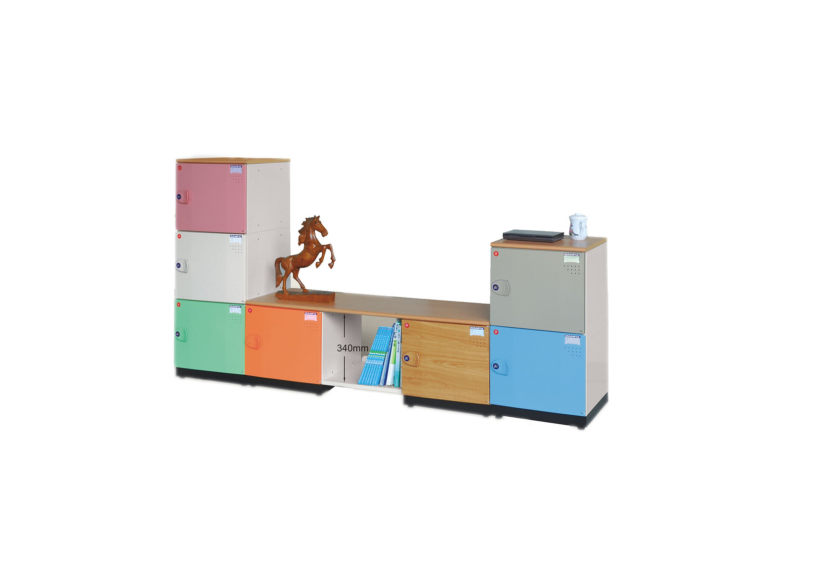 塑鋼門片-鑰匙置物櫃W42D35H36cm